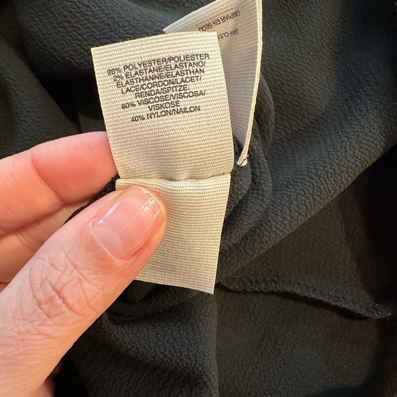 Rachel Roy black top blouse - Picture 6 of 6